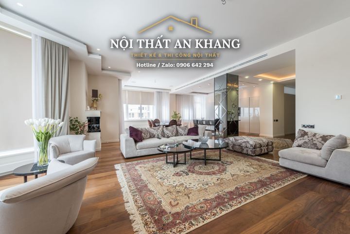Phòng khách căn hộ hiện đại – góc 10