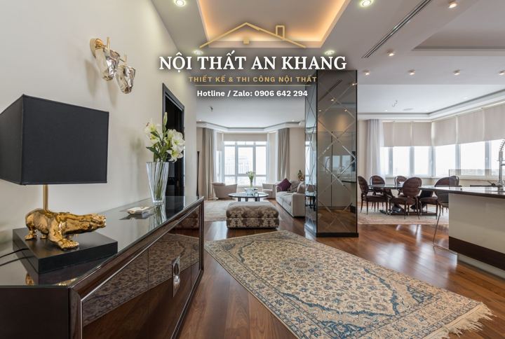 Phòng khách căn hộ hiện đại – góc 11