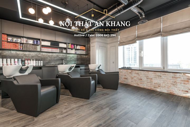 Salon làm đẹp – khu gội đầu – góc 3