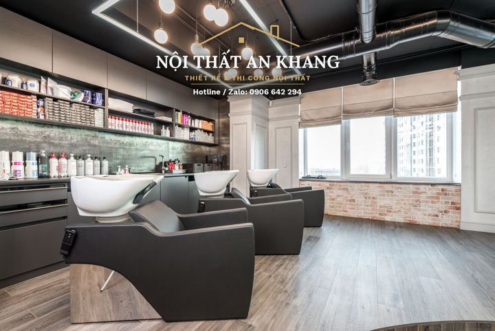 Salon làm đẹp – khu gội đầu – góc 5