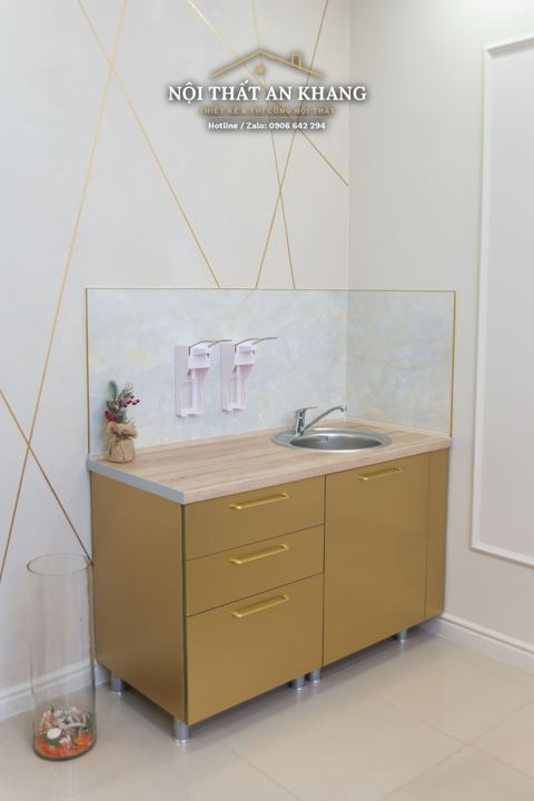 Spa trị liệu – phòng massage vách đèn LED – góc 5